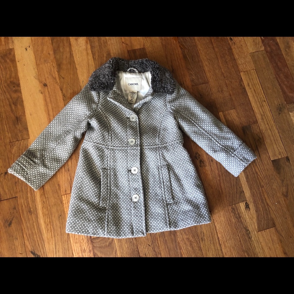Cherokee girls 3T dress coat